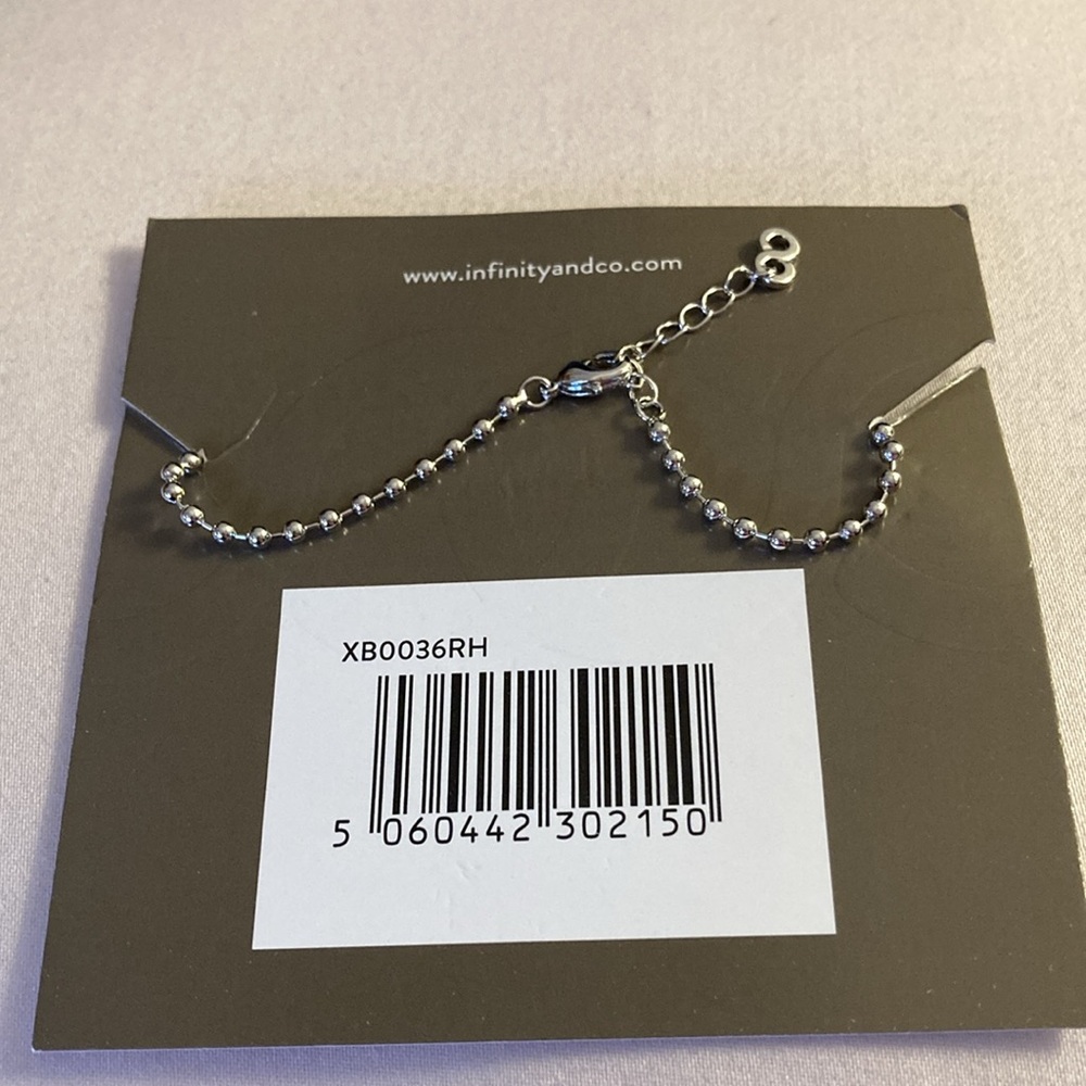 NWOT - LXI (Love X Infinity) Heart Moon & Stars Ball Bracelet* - Picture 3 of 10